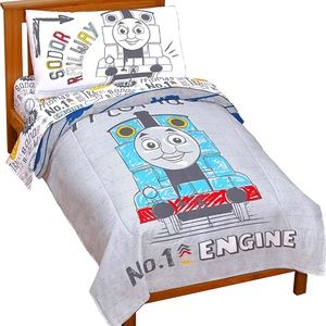 THOMAS THE TRAIN & Friends Toddler Bedding 4 piece set